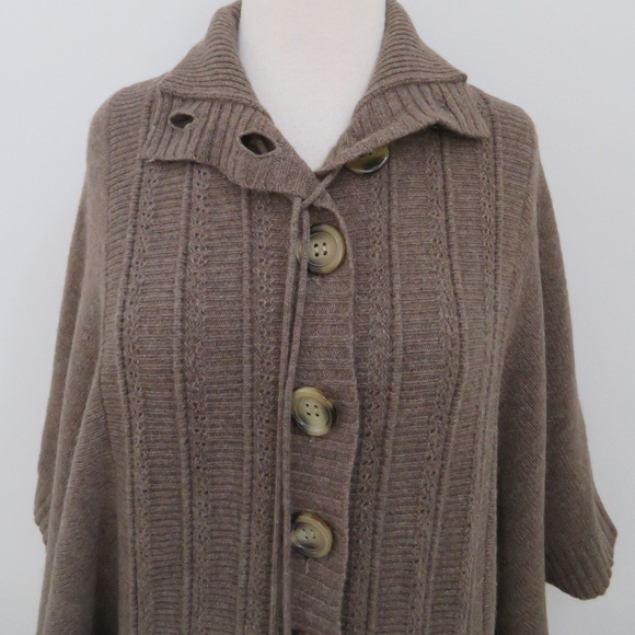 ESSENTIEL ANTWERP dolman cardigan cape sweater - Picture 2 of 6